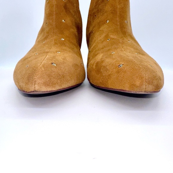 Madewell Bea Suede Studded Ankle Boots 8 EUC - Picture 6 of 11